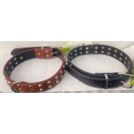 Large Dog collar leather belt - Image 1