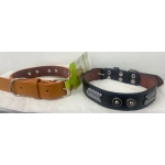 Medium Dog Collar leather belt - Image 1
