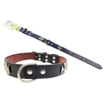 Medium Dog Collar leather belt - Image 1