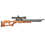KRAL PUNCHER NISH WALNUT PCP AIR RIFLE COMPLETE SET .22 - Image 1