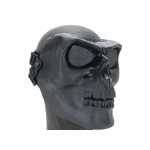 SRC FULL FACE SKULL AIRSOFT MASK V2 BLACK WITH ROUND HOLES - Image 8