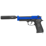 SR92 CO2 AIRSOFT PISTOL WITH SILENCER - Image 1