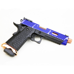 BABA YAGA COMBAT MASTER HI-CAPA 5.1 GAS BLOWBACK AIRSOFT PISTOL WITH THREADED BARREL EXG - Image 5