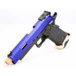 BABA YAGA COMBAT MASTER HI-CAPA 5.1 GAS BLOWBACK AIRSOFT PISTOL WITH THREADED BARREL EXG - Image 4