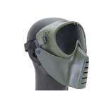 SRC FULL FACE FLY AIRSOFT MASK V2 DARK GREEN WITH ROUND HOLES - Image 8