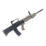 L85A1 SA80 Spring BB Gun – Airsoft Rifle In Black - Image 3