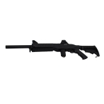 KJ Works KC-02 V1 Gas Airsoft Rifle With Short Mag Black - Image 1