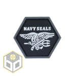 NAVY SEALS BALLISTIC HEX PATCH BH00001 - Image 1