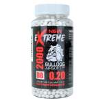 EXTREME BULLDOG 0.20G WHITE 2000 AIRSOFT BB PELLETS - Image 1