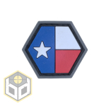 TEXAS STATE BALLISTIC HEX PATCH BH00022 - Image 1