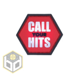 CALL YOUR HITS CATCHPHRASE RED BALLISTIC HEX PATCH BH00028 - Image 1