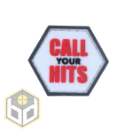 CALL YOUR HITS WHITE BALLISTIC HEX PATCH BH00031 - Image 1