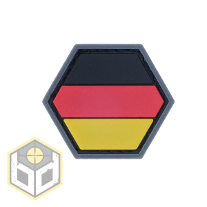 GERMAN FLAG BALLISTIC HEX PATCH BH00008