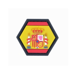 SPANISH FLAG BALLISTIC HEX PATCH BH00002