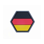 GERMAN FLAG BALLISTIC HEX PATCH BH00008 - Image 1