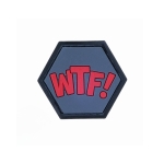 WTF CATCHPHRASE BALLISTIC HEX PATCH BH00018 - Image 1