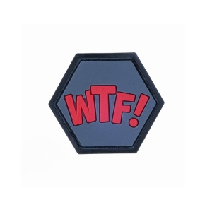 WTF CATCHPHRASE BALLISTIC HEX PATCH BH00018