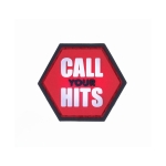 CALL YOUR HITS CATCHPHRASE RED BALLISTIC HEX PATCH BH00028 - Image 1