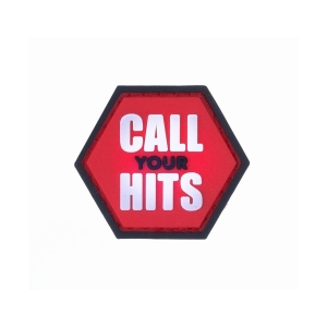 CALL YOUR HITS CATCHPHRASE RED BALLISTIC HEX PATCH BH00028