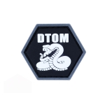 DTOM DARK BALLISTIC HEX PATCH BH00037 - Image 1