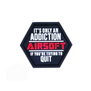 AIRSOFT ADDICTION BALLISTIC HEX PATCH BH00038