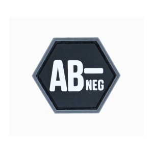 BLOOD GROUP AB- BALLISTIC HEX PATCH BH00121