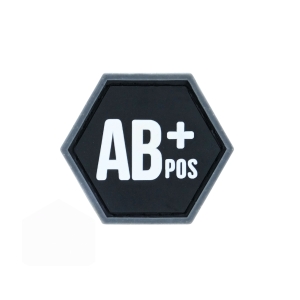 BLOOD GROUP AB+ BALLISTIC HEX PATCH BH00122