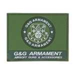 G&G PVC GREEN OFFICIAL PATCH - Image 1