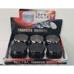 HX112-7 PACK OF 6 50MM METAL TOBACCO GRINDER - Image 1