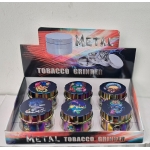 HX117K-1GT-SKULL-XC Pack of 6 50MM Metal Grinder - Image 1