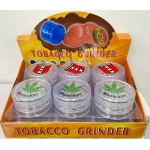 HX223 Pack of 12 60MM Plastic Grinder - Image 1