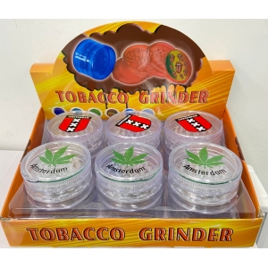 HX223 Pack of 12 60MM Plastic Grinder