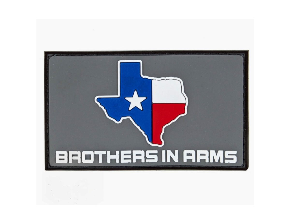 Texas Pvc Patch BROTHERS IN ARMS TEXAS PVC PATCH TEXAS-BIA - Trimex Wholesale UK