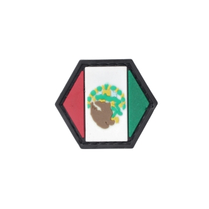 MEXICO FLAG BALLISTIC HEX PATCH BH00049