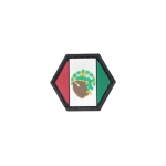 MEXICO FLAG BALLISTIC HEX PATCH BH00049 - Image 2