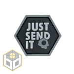 JUST SEND IT BALLISTIC HEX PATCH BH00129 - Image 1