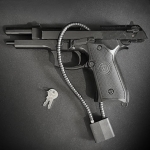 AMTA COATED STEEL CABLE GUN LOCK - Image 1
