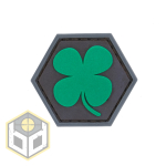 Lucky Clover Ballistic Hex Patch BH00115 - Image 1
