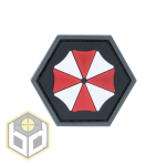 UMBRELLA CORPORATION RESIDENT EVIL BALLISTIC HEX PATCH BH00130 - Image 1