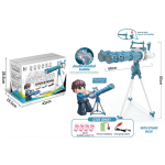 P060 GATLING ELECTRIC BUBBLE GUN DOUBLE BARREL WITH STAND - Image 1