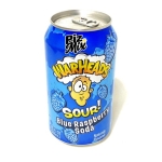 WR-BLUERASPBERRY WARHEADS BLUE RASPBERRY SOUR SODA PACK OF 12 355ML - Image 1