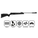 MILBRO EXPLORER .177 AIR RIFLE SYNTHETIC BLACK STOCK - Image 1