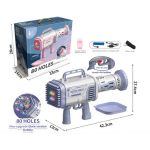 P041  HOLES BAZOOKA BUBBLE GUN - Image 1