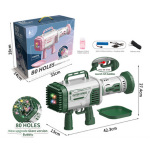 P042  HOLES BAZOOKA BUBBLE GUN - Image 1