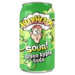 WR-GREENAPPLE WARHEADS GREEN APPLE SOUR SODA PACK OF 12 355ML - Image 1