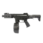 CLASSIC ARMY PX9 AIRSOFT GUN AEG WITH DRUM MAG - Image 1