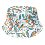 499-19 ORANGE LEAFS SUMMER BUCKET HAT - Image 1