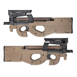 KING ARMS M3 TACTICAL P90 AEG AIRSOFT GUN - Image 1
