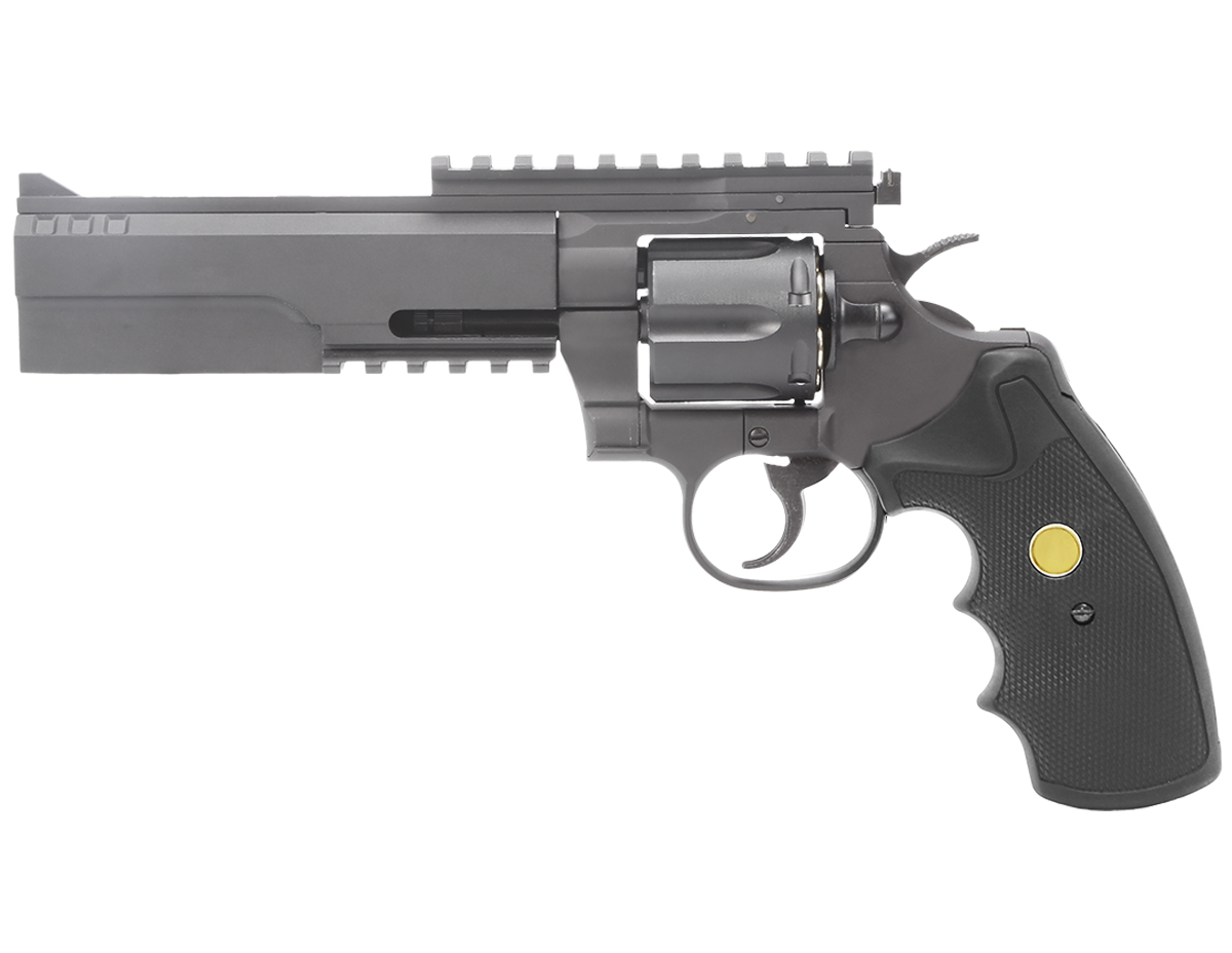 Airsoft Python Revolver Shells King Arms Python 357 Evil Co2 Tactical Airsoft Revolver Black - Trimex ...