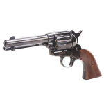 King Arms SAA .45 Peacemaker Airsoft Gas Revolver S BK2 V2 – Electoplating Black - Image 7